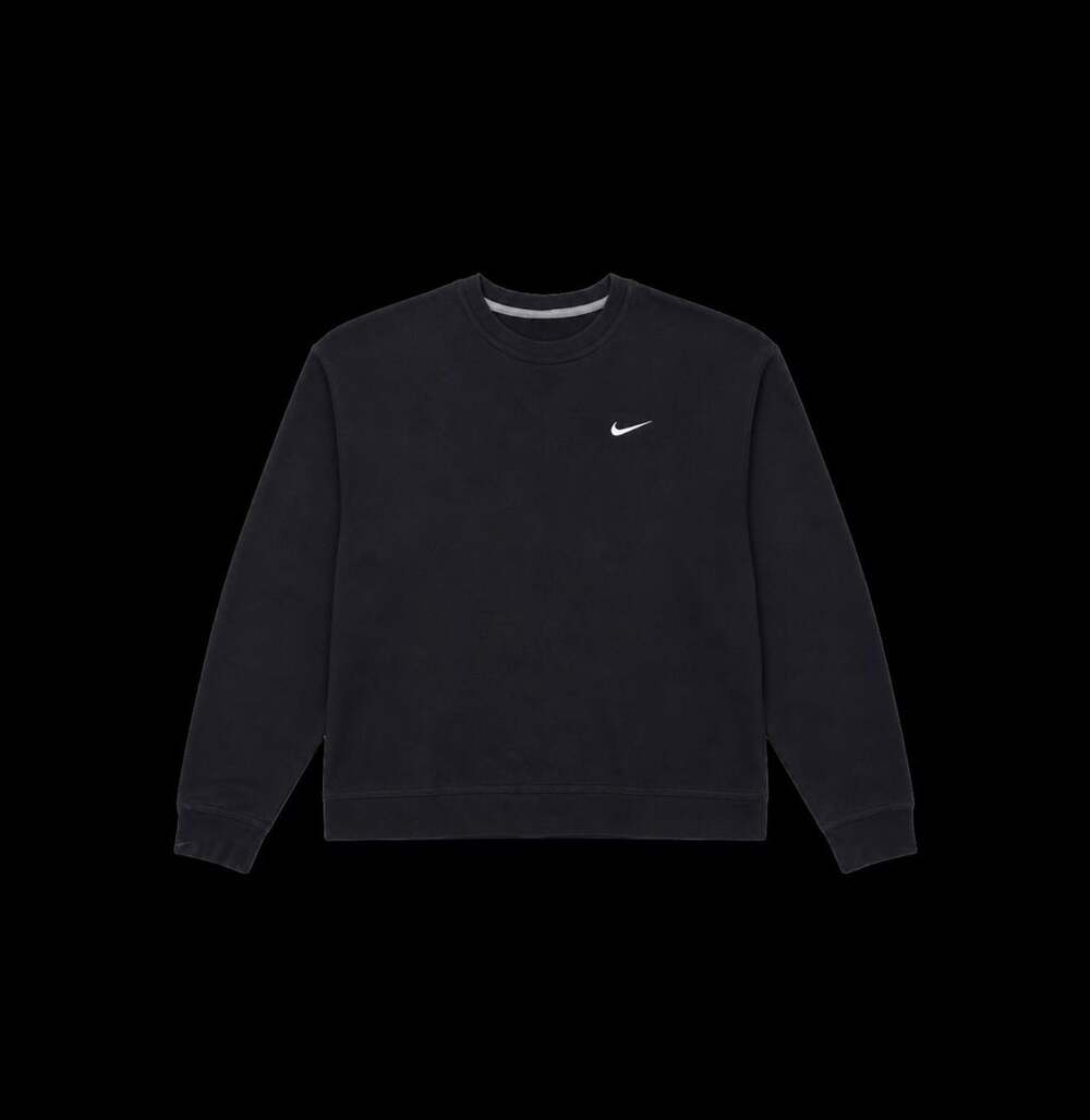 Nike Vintage Black Crewneck Sweatshirt 90s/Y2K- XXL